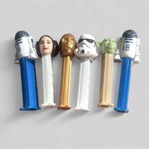 Star Wars PEZ‎ Lot of 6 Dispensers